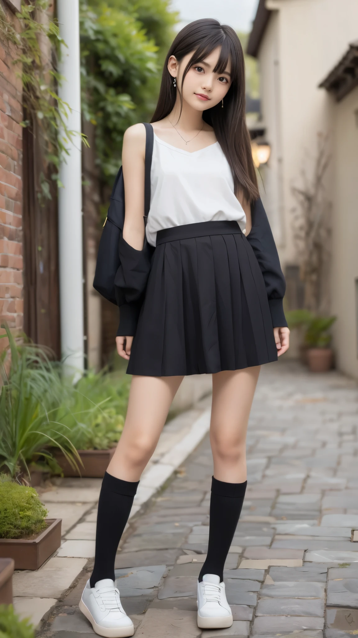 ((Live 2D)) Masterpiece, one girl , 、 full body , stand straight , , cute japanese high school uniform , Viewer, detailed face , Green girl 、((( A cute face with straight hair up to the shoulders))), ((( princess cut ))), , gradation hair, Multi Colored Hair , small smile , , Gradient Eyes , dark eyes , ( simple background, White background : 1.3)、((( upper body picture))),((( small smile )))、((( face swelling ))),(((Round face))),((( the wind is blowing ))),((( face close-up )))、( detailed hands :1.3, perfect right hand:1.2)、(Detailed arms:1.3, Perfectly correct arm:1.2)