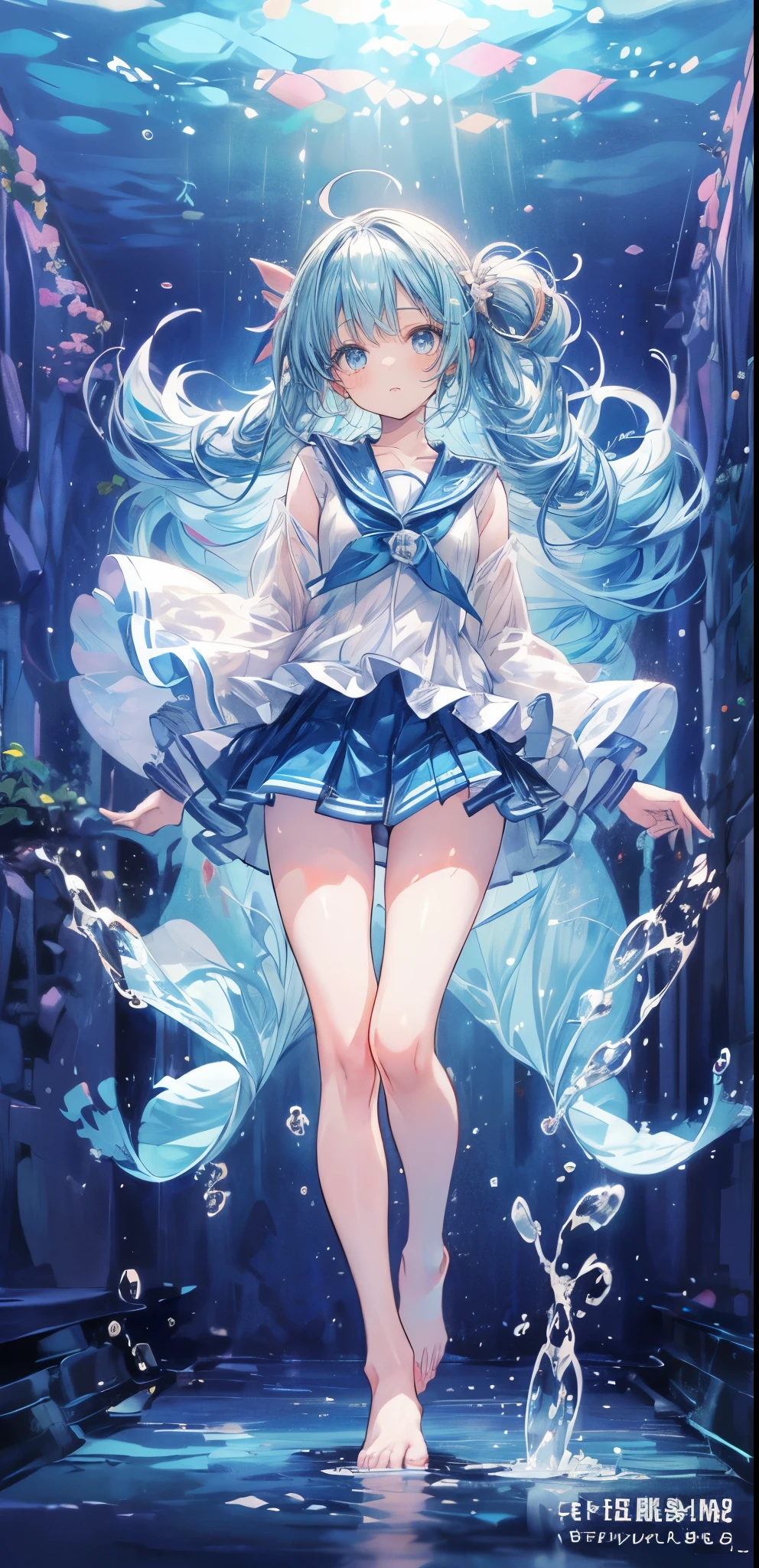 (Aqua konosuba) (Anal) (ass defloration) (masterpiece), (best quality), (ultra detailed), (shaggy hair), (illustration), (1girl), (1man), (fashionable clothing), standing, fashion model, looking at the viewer, (interview), (simple background), beautiful detailed eyes, delicate beautiful face, floating, (high saturation), (colorful splashes), colorful bubble, (bright), focus on the face, kamisato ayaka, light blue hair, bangs, hair ring, floating flowers, floating hair. Girl, waifu anime, looking at viewer, highly detailed, reflections transparent iridescent colors, long transparent iridescent RGB hair, artby artstation Serafleur, thick acrylic, pixiv illustration, waist up portrait, beautiful sacred girl, best quality, ultra detailed, sad, smart, beautiful face, beautiful light black background, stvle character rendered by Octane,