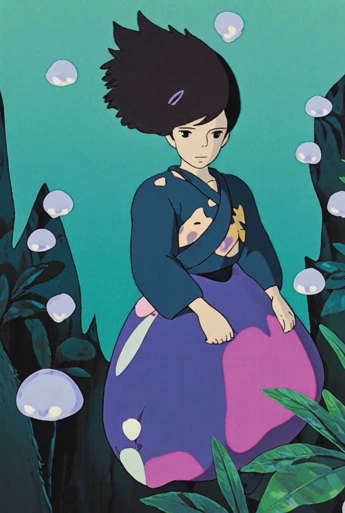 source_anime, score_9, score_8_up, score_7_up, anime screencap,
pangt, 1girl, 1 boy dark skinned bald muscular big man with big penis, smile, open mouth, bangs, happy, pain, blushing, grass, black hair, field, collarbone,whole body :d, teeth, blunt bangs, outdoors, black eyes, eyelashes, upper teeth only, close-up, retro artstyle, , 1990s \(style\), orange headwear, tongue out, nude, tits, medium breasts, pubic hair vagina, semen, vaginal blood, sex, impregnation, internal, cervical contact