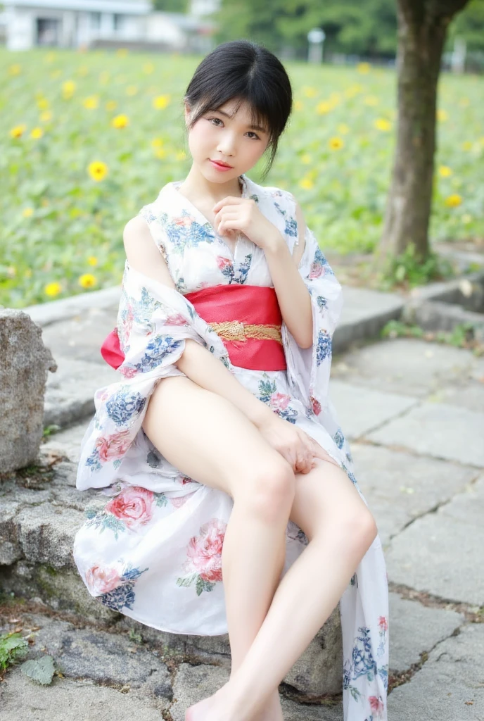 ((最high quality)), ((masterpiece)), (detailed), Perfect Face、Work as a manager at a popular cafe, 33 years old、In a café in the daytime, ((Are standing( Thin pubic hair :1.3 ）show)), Spread your legs, ((最high quality、8k、masterpiece:1.3))、1 girl、(masterpiece:1.2, 最high quality), (Realistic, photoRealistic:1.4), Beautiful illustrations, (Natural Side Lighting, Cinema Lighting), Written boundary depth, Looking at the audience, Front view, 1 girl, English, Women、Perfect Face, Symmetrical cute face, Shiny skin, Spread your legs, masterpiece, high quality, 非常にdetailed, woman, short hair, hairpin, Kimono 30cm above the knee, Angle from below、Black lace underwear visible、Spring flower, the wind is strong, Open Shrine, Pink petals,Her cherry blossom patterned panties are torn、See-through panties、 Fuji Mountain, Written boundary depth, Blurred Background