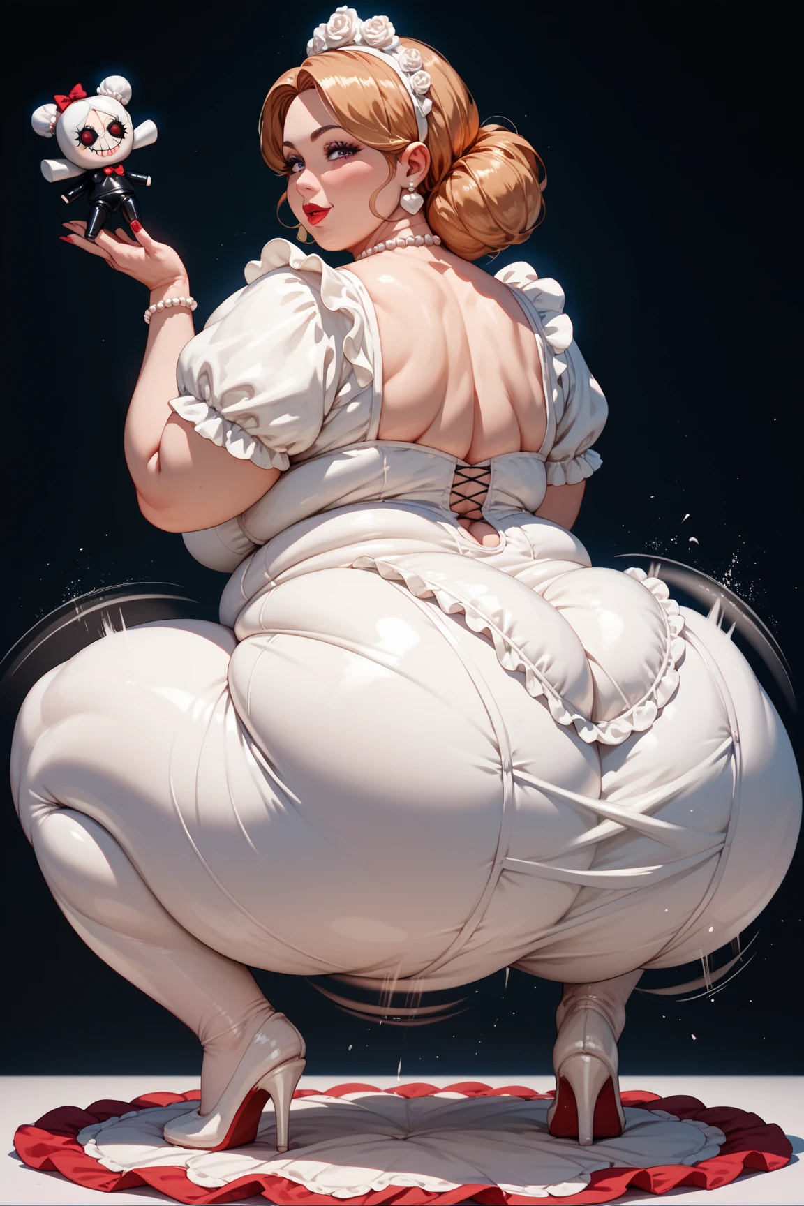 A young handsome blond man, extremely detailed facial features, beautiful detailed eyes, beautiful detailed lips, extremely detailed face and skin, morbid obesity, huge pregnant fat belly, high quality, photorealistic, 8k, hyperrealistic, intricate details, natural lighting, dramatic shadows, vivid colors, cinematic composition