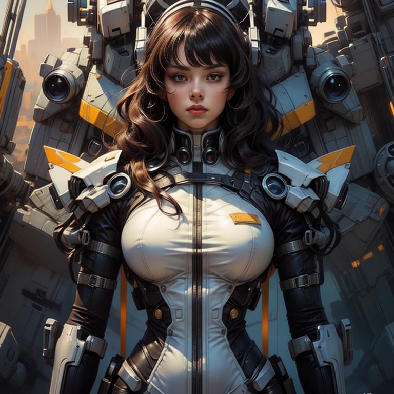 Cyberworld,Lucy_Cyberpunk,Guanyin,((master part)),A high resolution, ((best quality)),tmasterpiece,qualidade superior,melhor qualidade,((( olhando para o espectador, There is light in the eyes))),(((Light and shadow intertwine,pele branca,Alegremente,auto-seguro))),