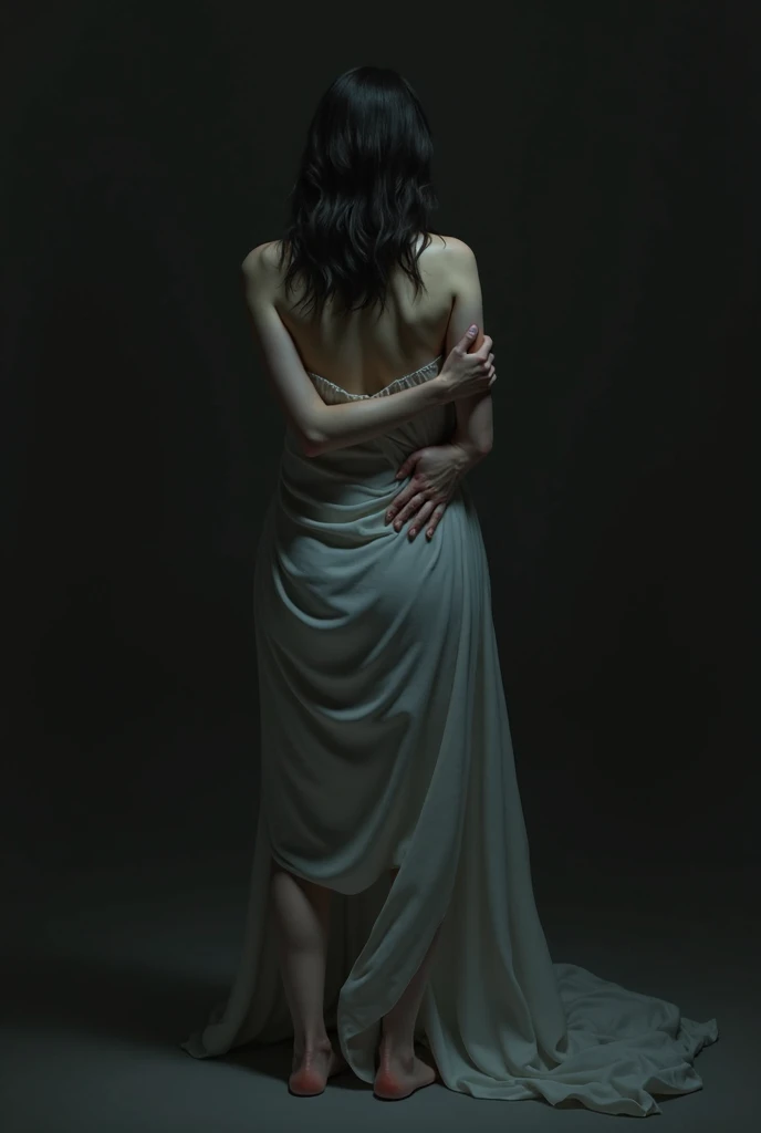 mulher arafed em um vestido branco sentado em uma cama, muitos Merlot, Direction: Elizabeth Polunin, inspired Direction: Roberto Ferri, Direction: Roberto Ferri, Direction: Clifford Ross, Flor Borsi, pale woman, Por Maciej Kuciara, Muito muito Roberto Ferri, Direction: Vincent Lefevre, inspirado em Jean-Jacques Henner, with pale skin