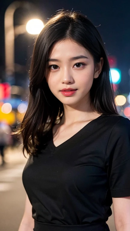 <lora:BaekJiHeon:1>,1girl,woman,complex 3d render ultra detailed, smile, portrait of beautiful woman, moody portrait, striking features, beauty, intricate details, dramatic composition, tension, contrast, texture, realism, high-quality rendering, stunning art, high quality, film grain, Fujifilm XT3,swirly bokeh,(realistic, photo-realistic:1.2),RAW photo,physically-based rendering,(looking at viewer:1.4),(8k, best quality, masterpiece:1.2),(full body shot:1.2),octane render,extremely detailed CG, unity 8k wallpaper,in street,urban,city,(rim light,studio soft light,sunlight:1.2),(standing:1.1),(a girl is wearing red dress:1.5),hyper realistic detail shiny skin,ultra detailed,(ultra realistic:1.1),(intricate:1.1),(photorealistic:1.1),1girl,(skinny:1.3),detailed background ,(large breasts:1.1)
