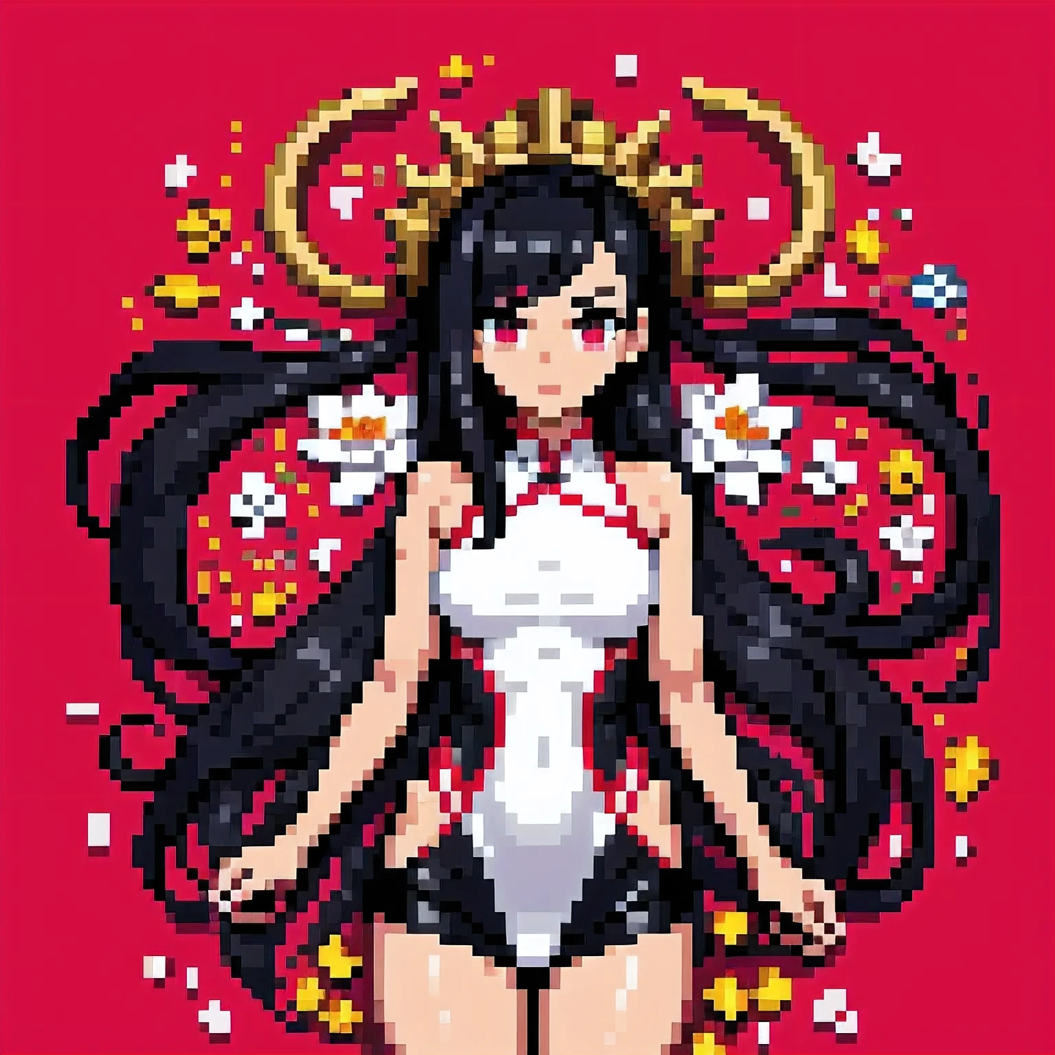 ((best quality)), ((masterpiece)), (detailed), cute vampirella