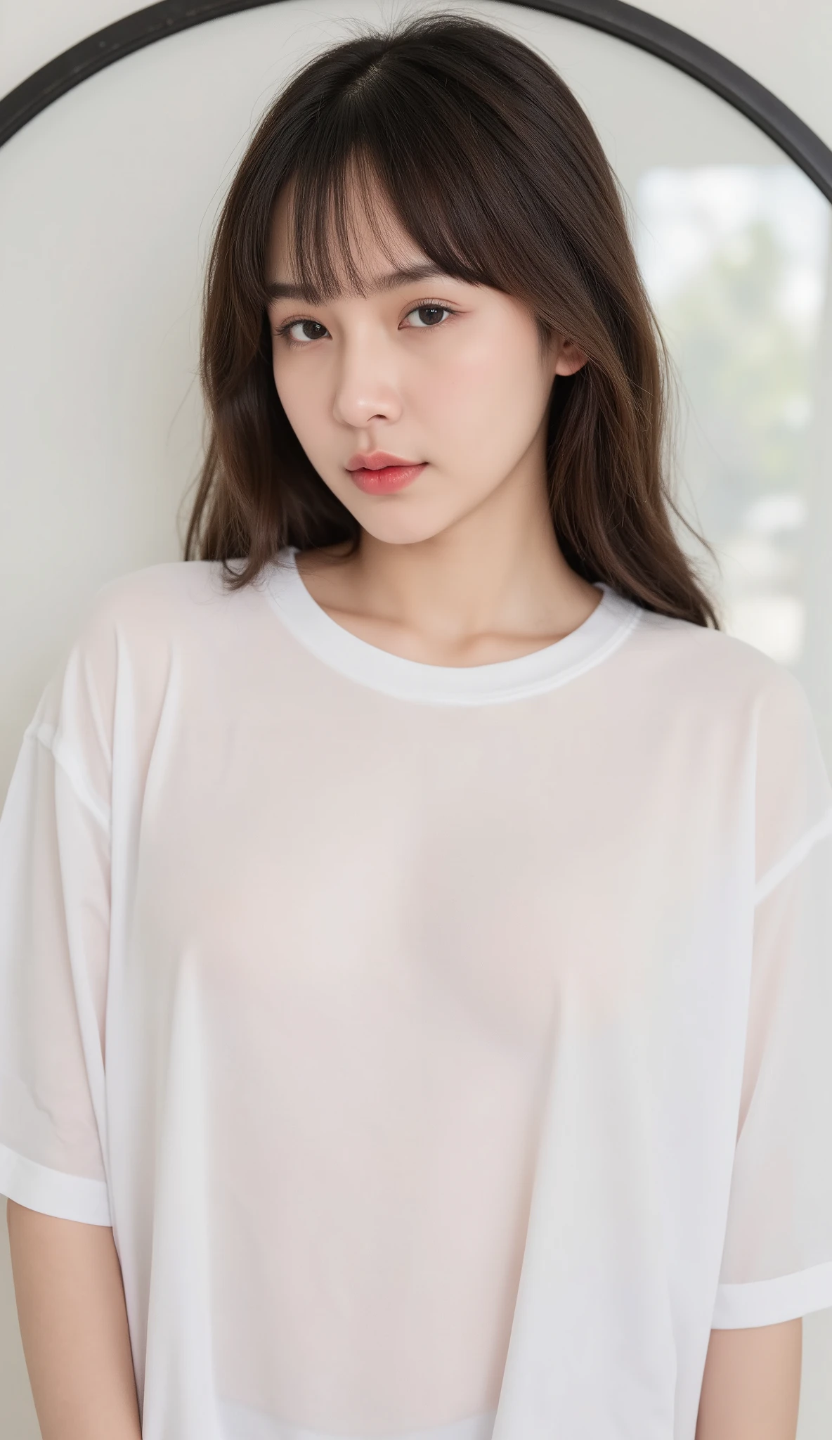One woman,fully body photo,masutepiece, The highest image quality, High quality, the background is clear,Beautiful woman, Japanese, Detailed, Detailed eyes, Detailed skin, Beautiful skin, 超hight resolution, (reality: 1.4),Very beautiful woman, Slightly younger face, Beautiful skin, slender, (Ultra photo realsisim), (hight resolution), (8K), (Very detailed) (beautifully detailed eyes), (super detailed), (Detailed face), view the viewer, Fine details, Detailed face, Staring straight ahead, Staring straight ahead, photos realistic, Bright lighting, Professional Lighting, Black hair,poneyTail,a baby face,sixteen years old,Hairstyle is ponytail,long ponytail hairstyle,slight smile,neat and tidy clothing,European Streets,Autumn Clothing,Plaid Clothing,