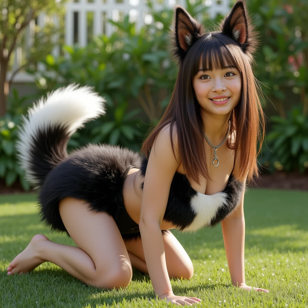 best quality, Girls pee on breasts, cat ears, Long hair, extralange Koteletten, girl pee, piss, pee, pee self, lineares pee, looking down, (blush:1.5), Full body shot, from bottom, squirt, breasts, rock