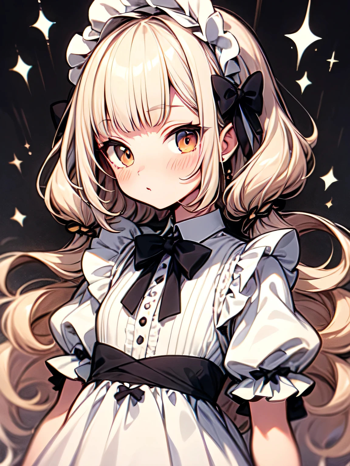 Chibi with blonde hair