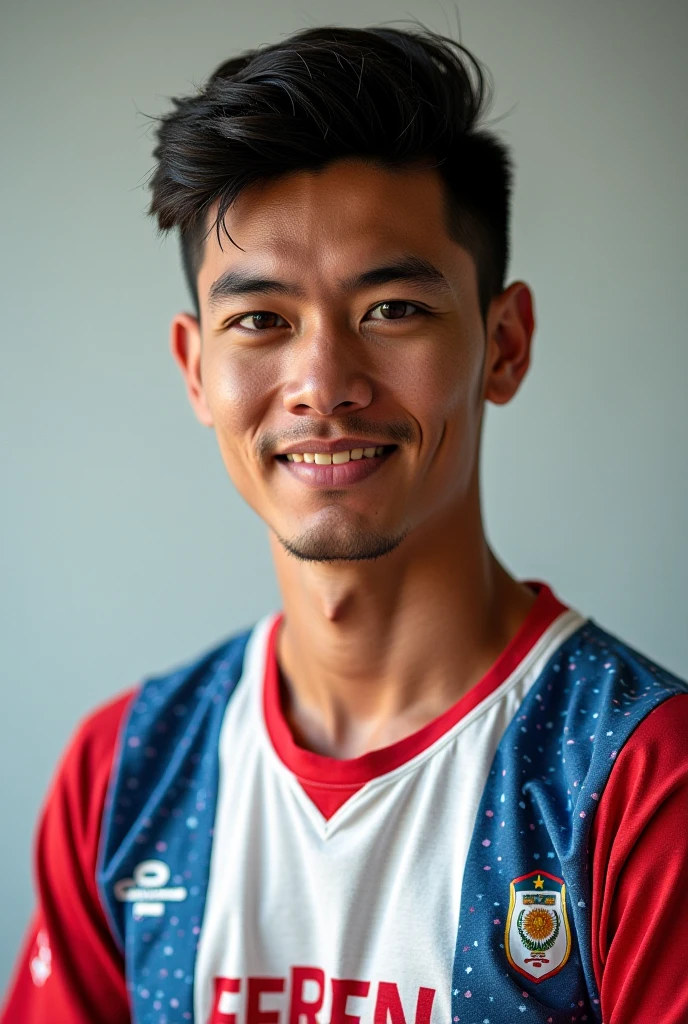 (best quality, 4K, 8k, high resolution, Masterpiece: 1.2), Special details, (realistically, As realistic as a photo, photo realistic: 1.37), Edge lighting, Extra detailed coloring, sharp focus, Physical rendering ,Extremely detailed description,professional,light color,Bokeh,Portrait,look at the viewer,
Young Asian man, 20 years old ,(wearing a pink t-shirt), smile