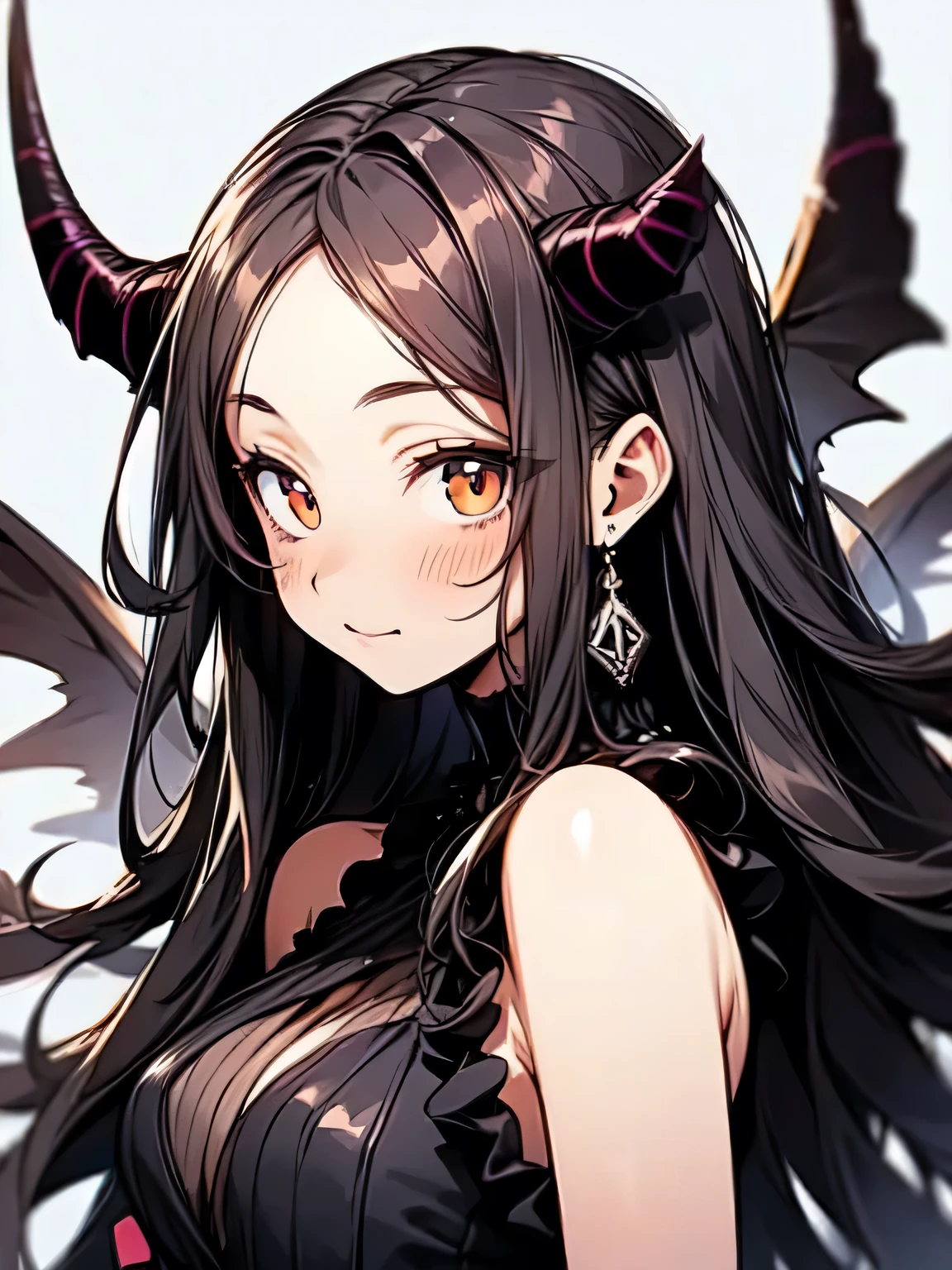 One Girl、Earrings、Tribal tattoo、Gothic ta design clothes、Line art、tobacco、Background yellow、Octane Rendering Style、Bunny earasterpiece, best quality, extremely detailed CG unity 8k wallpaper, Portraiture