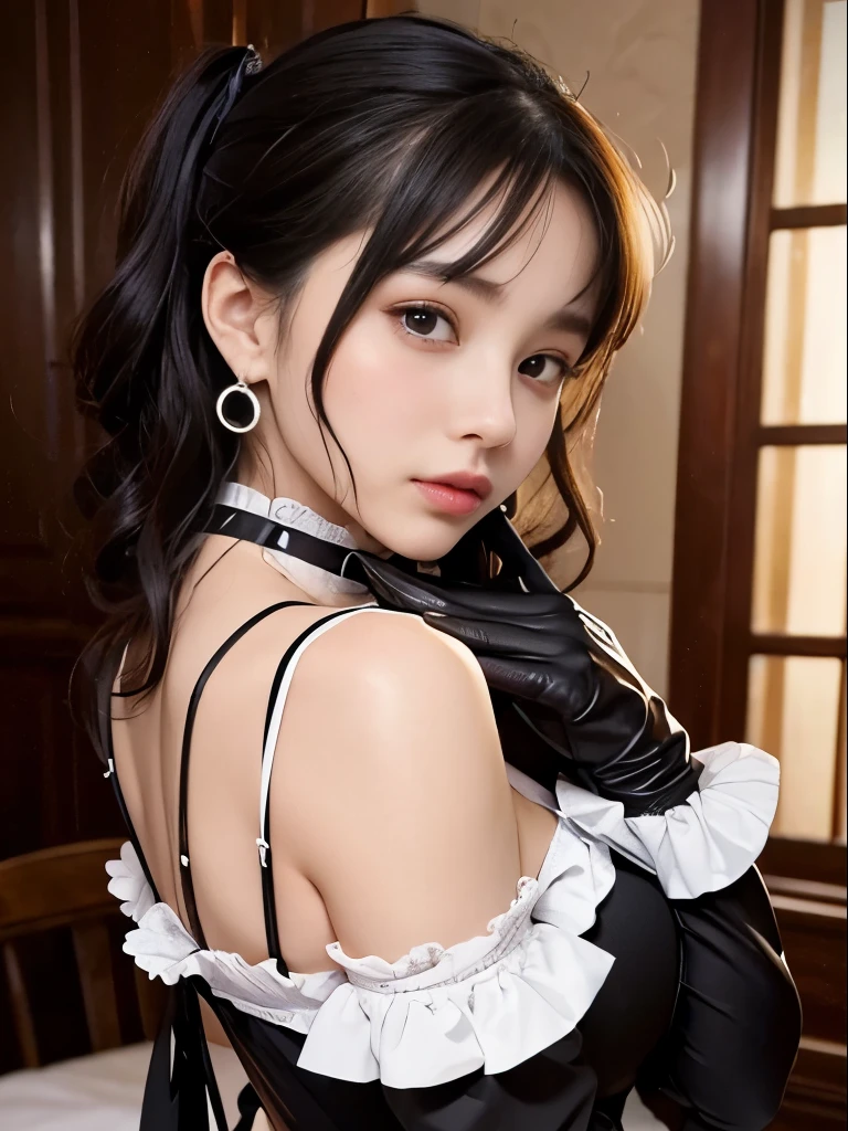 woman, 美Shii顔, perfection face, blue eye fully black hair, Pale skin, A small smile, sexy, perfection, Face zoom in, Close-up shot of face against white wall, highest quality, detailed, Canon EOS 80D Photo, Tall face, indoor,
32k sexy female model, Huge breasts, eye, Double ponytail Black hair High resolution, Upper Body, No background, Studio Lighting, Wear colorful frills (Your character loves the colors of winter.、I like the innocent look.), Light tones, Latex metallic bra Large breasts are elastic、Young skin々Shii