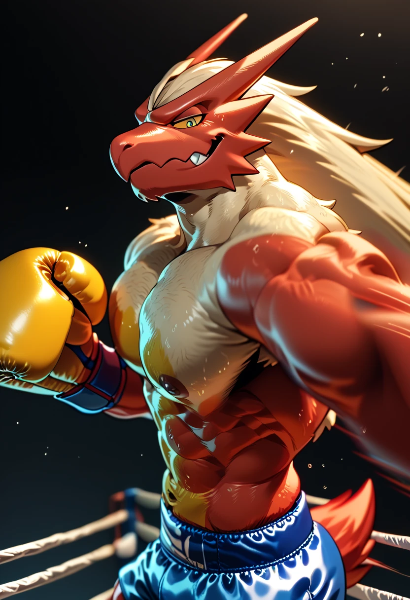 Drum_bunker_dragon,Future_Card_Buddy_fight,dragon,male,aldult,alone,4K,best quality,looking at the audience,Upper body exposed,bare chest,chest muscles, pink nipples, Six-pack abs,biceps,dragon尾巴,anatomically correct,pride,soft shadow,Majestic detailed face,High quality eyes,orange eyes,black pupils,Grandiose,brave,Confident smile,Strong,mature,towel,floor,Room,indoor,window,Blue sky and white clouds