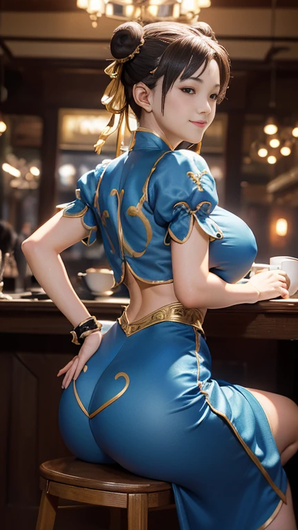 White cloth covers the base of the thighs