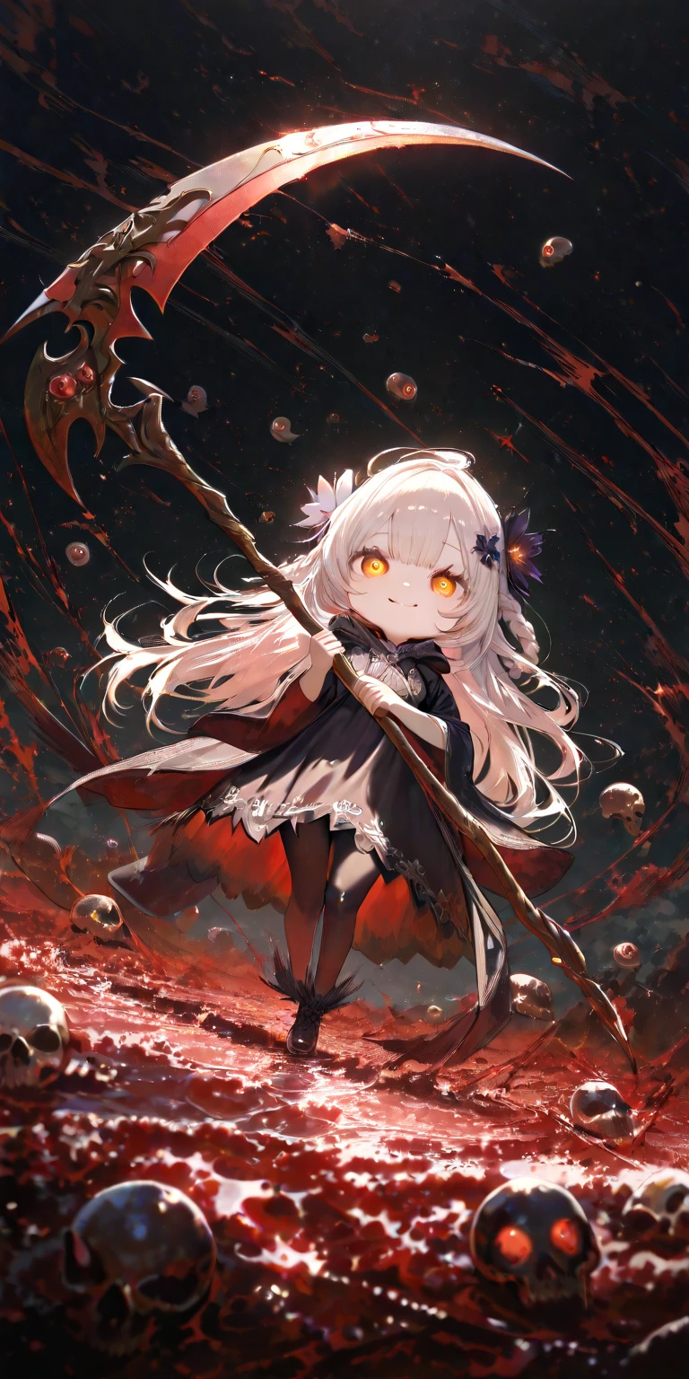 (Highest quality,4K,High resolution,masterpiece:1.2),Very detailed,Realistic:1.37,Spooky altar background,Dark fantasy,Red color scheme,Ominous atmosphere,Eye-catching,Storytelling,anatomy,Anime Style,Concept Art,beautiful細部までこだわった顔と (((Red eyes ))),Not exposed,Don&#39;Don&#39;t show skin,The body is covered with clothing,A terrifying ritual ,Long golden hair,Blonde,disaster々New Tiara,Satanic Ritual,Premature death,Misconduct,Crazy Smile,Scythe Face,Girl Monster, beautiful, Delicate facial features, Sharp Eye, Sharp Fangs, Pale skin, Thick chain, Dark Background, Cinema Lighting, Dramatic Shadows, Gothic style, Gloomy atmosphere, Dark fantasy, One Girl, , Please open your mouth wide, Open your mouth and baring your teeth,Sharp teeth like a beast, Wide lips, very wide mouth, Vermilion cheeks, ,(Blood splatter:1.4),Scary smile, smile,Fallen angel design, Twisted smile、Bloodstained、bleeding from the head,,,、Blood splatter、,(Blood splatter:1.4),Crossbones, skull,Horror Style, ((Fantasy Fallen Angel Costume)), ((Flowing blonde hair)), ,(Blood splatter:1.6),(Highest quality,4K,High resolution,masterpiece:1.2),Very detailed,Realistic:1.37,Spooky altar background,Dark fantasy,Red color scheme,Ominous atmosphere,Eye-catching,Storytelling,anatomy,Anime Style,Concept Art,beautiful細部までこだわった顔と (((Red eyes ))),Not exposed,Don&#39;Don&#39;t show skin,The body is covered with clothing,A terrifying ritual ,Long golden hair,Blonde,disaster々New Tiara,Satanic Ritual,Premature death,Misconduct,Crazy Smile,Scythe Face,Girl Monster, beautiful, Delicate facial features, Sharp Eye, Sharp Fangs, Pale skin, Thick chain, Dark Background, Cinema Lighting, Dramatic Shadows, Gothic style, Gloomy atmosphere, Dark fantasy, One Girl, , Please open your mouth wide, Open your mouth and baring your teeth,Sharp teeth like a beast, Wide lips, very wide mouth, Vermilion cheeks, ,(Blood splatter:1.4),Scary smile, smile,Fallen angel design, Twisted smile、Bloodstained、bleeding from the head,,,、Blood splatter、,(Blood splatter:1.4),Crossbones, skull,Horror Style, ((Fantasy Fallen Angel Costume)), ((Flowing blonde hair)), ,(Blood splatter:1.4),Female curves, Sexy flat stomach, Perfect hands, Perfect anime face, ((White ta Dress)), Are standing, ((Wicked Smile)), ,(Blood splatter:1.4), Steam circulates, Moonlight Illumination, night lighting, disaster々new devil horns,,(Blood splatter:1.6),アニメFallen angel design, Twisted smile、Bloodstained、bleeding from the head,,,、Blood splatter、,(Blood splatter:1.4),Crossbones, skull,Gothic architecture、Western architecture、Fantasy World、,Victorian cities, Skeleton Gas Light,
