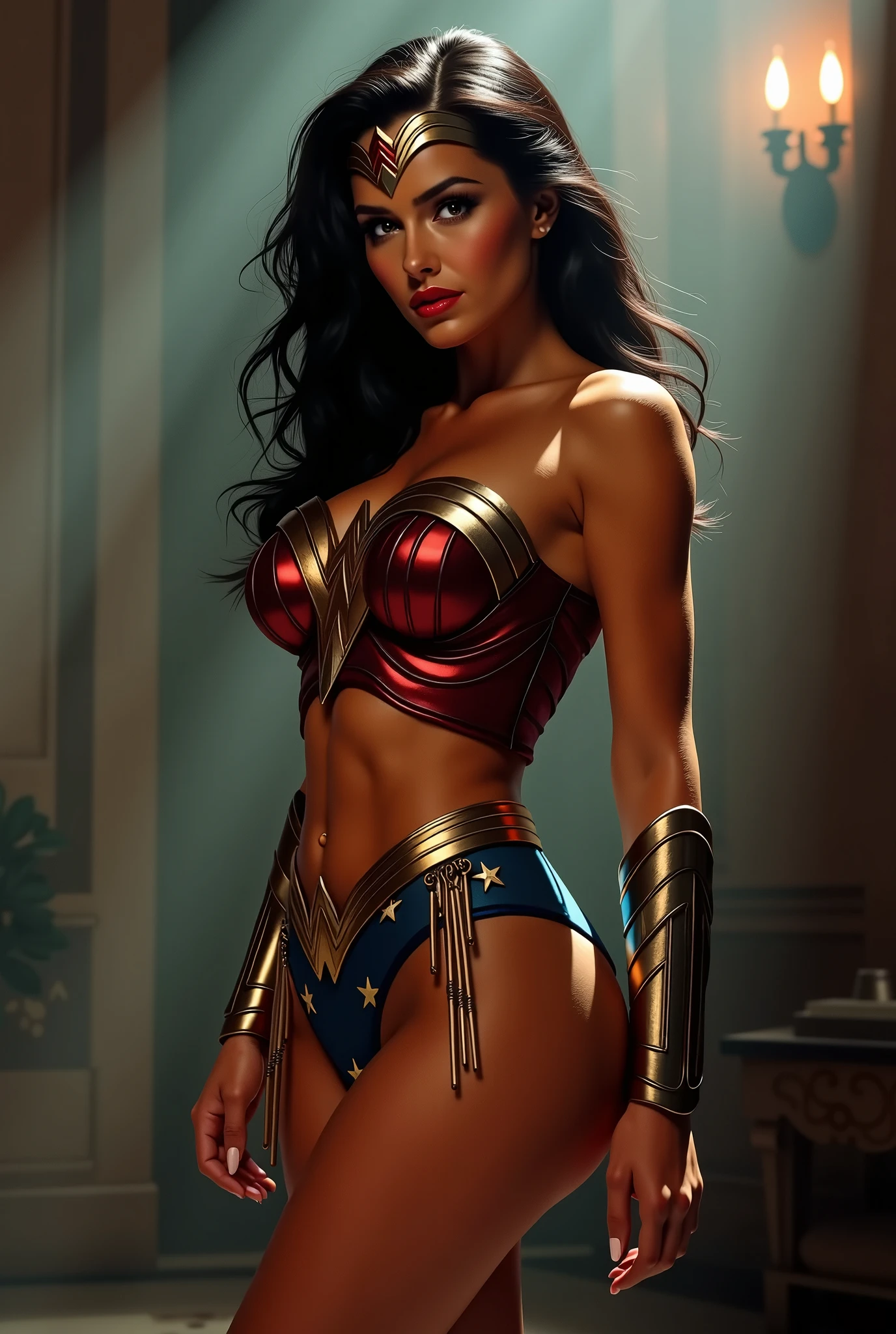 Wonder woman sexy big ass without clothes