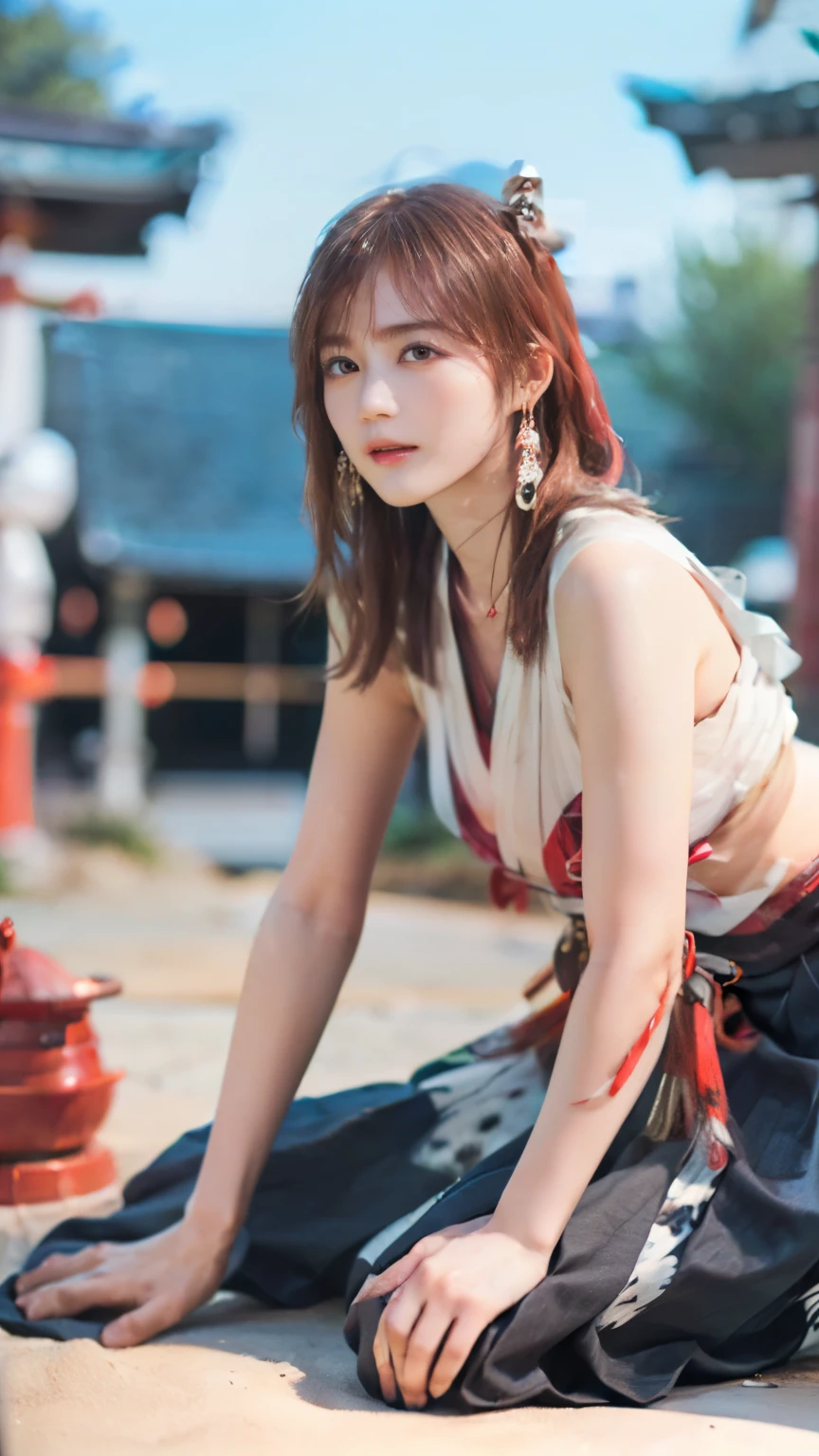 (((   Top Quality))), ((   Show off individual masterpieces  )), (     Details), (( alone)), (((((( 1 girl, Honoka,Shrine maiden,  hakama skirt)))))),  (((  slender body:1.4,  big breasted  ,  slim,   thin waist ,   toned thighs,   thin legs))),(   camel toe    ,Camel hoof), ((       nourish my skin by putting semen on my belly    ,     white skin,       nourish my skin by putting semen on my belly    )), Mysterious Light,  ((( A girl with a well-groomed face    ))), ((   big eyes)), (((((( droopy eyes )))))), ((((    and close your eyes  )))), ((((    accurate anatomy )))),     Fully effective     ,     eyeshadow ,     earrings for women   ,     necklace    ,(((  random sculpture pose ))),