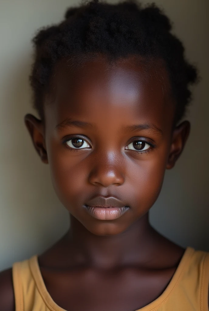 Ugly African black kid saying "azadi mubarak"