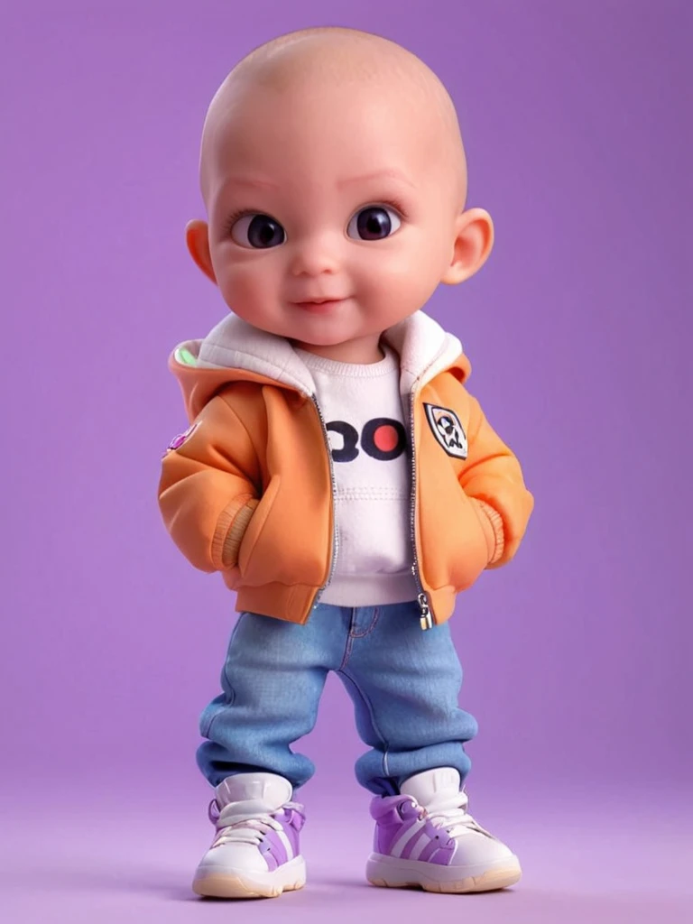 1 chubby Little boys with White hair and shiny orange eyes and barefoot wearing a hoodie, and oversized sweatpants stand on a floor, young, boy, child, small, toddler, sparkles falling from sky, night, dark, soft light, (sweatpants:1.4), (Boy:1.4), (Shota:1.4), (Young:1.4), (blue socks:1.6), (Male:1.4)