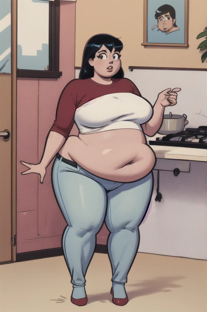 uploaded on e621, , raw photo, realistic, anthro, detailed face, realistic detailed fur, snout, wolf, ((huge bulge)), big eavage, crop ck pants, in bathroom, (((huge erection under clothingid, ((wet)), (((Orgasm))), (producing fluids), fluids, blushing, looking up, sensitive, drooling, dizzy, tongue out, mouth open, ((excessive cum)), (cum flood), cum, cum on floornees weapose, ((agai wall pants down