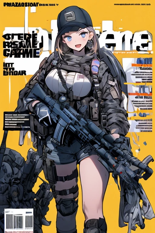 Drawing of a woman holding two guns and a gun, clean lines, thick silhouette, whole body concept, clean anime outlines, sharp lines, 2d game line art behavior hd, 2 d game line art behavior hd, perfect lines, heavy line draft, detailed whole body concept, line art behavior hd, Line work concept art