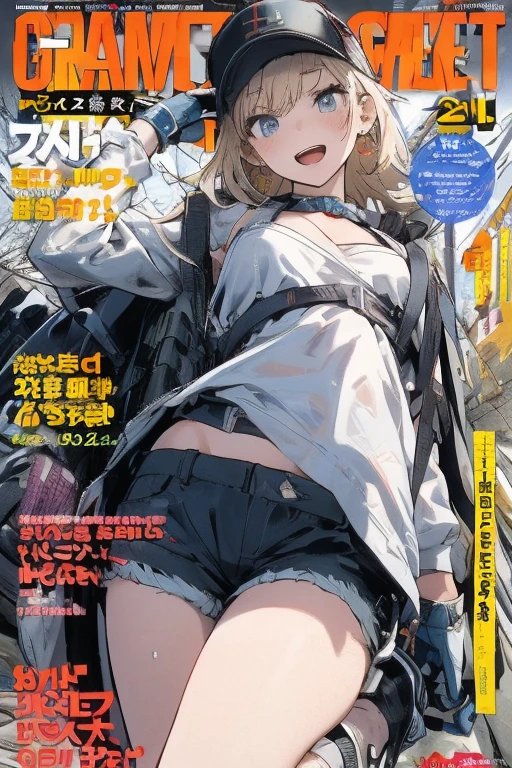anime art, punctuation_9, punctuation_8_High above, punctuation_7_High above, punctuation_6_High above, punctuation_5_High above, punctuation_4_High above, toga himiko, breasts big, She is 24 years old, styled_3, ,,, yellow  eyes , , , , _, , His usual outfit consists of a simple seifuku with a very short Kansai collar and a wet, translucent texture., with the eyes appearing a little., both the short skirt showing the thin, translucent white panties and the small, transparent dark blue shirt with a double white finish, really small, which is combined with a red scarf that she ties loosely below almost falling down. On top of this, She wears a small beige cardigan with small hem and cuffs , and pockets on both sides, the one on the right shows a series of trinkets on a keychain or on a cell phone strap. She wears black knee-high socks and dark brown school shoes.. fundo cinza, the view would be of her from the coast and a view below her, your ass would be very big and your panties would be very thin, the poico skirt covered it, and she wasn&#39;t wearing a bra underneath her transparent t-shirt