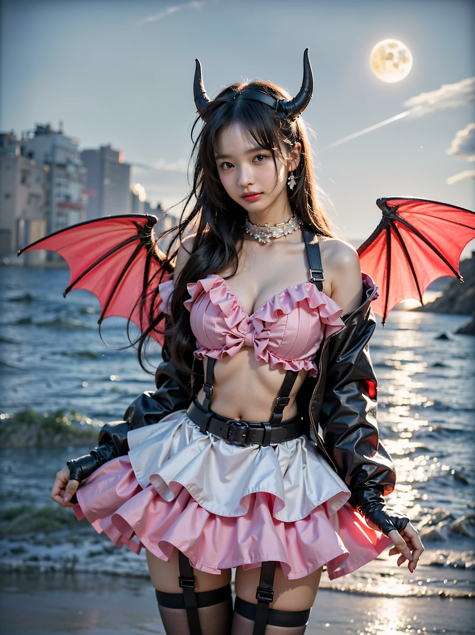 (Completely live action:1.37), (Amazingly realistic textures:1.37), (masterpiece, best quality:1.2), (8k uhd, 16k, 32k, ultra high res), amazingly realistic skin, amazingly realistic photo, superrealism, (photorealistic:1.37), (RAW photo), ultimately realistic, (ultimately realistic all details), (ultimately realistic all textures), super realistic lighting, super realistic shadow, (japanese girl:1.5), ((young face)), smiling, happy, super realistic face, ultimately realistic skin, ultimately realistic eyes, (ultra droopy eye makeup:1.35), ultimately realistic background, ultimately realistic detail up, kkw-ph1, ((ultra droopy eyes, cyberpunk-style cyborg girl, amazingly intricate details, Anatomically perfect hands, mechanical body, silver knight armor, ultra glossy texture, long canine tooth, red eyes))