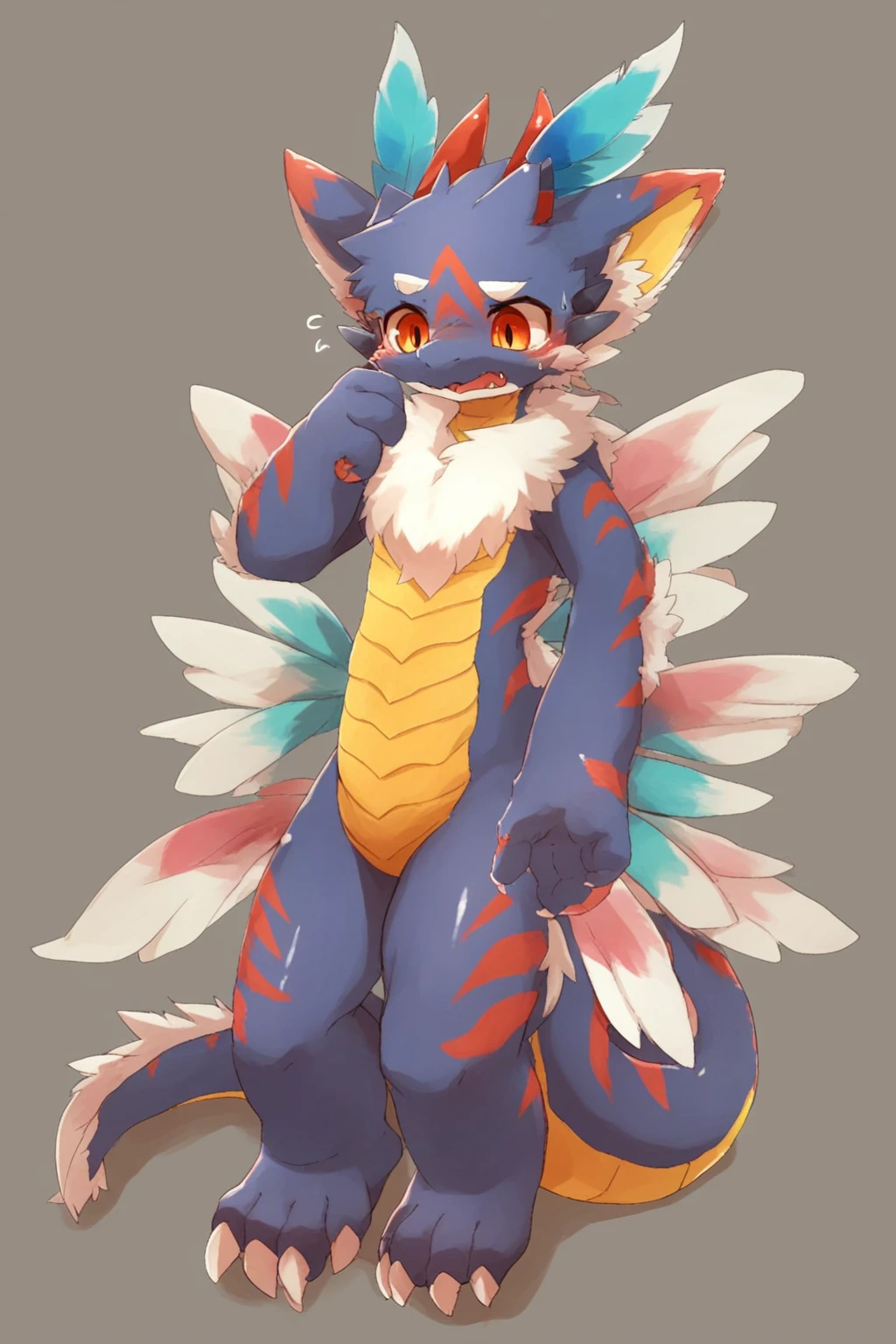 solo, male, (fit, abale anthro dragon):1.2, body scales, white belly, (laying on back):1.2, (kemono:1.4) ((small tiny black thong) (blue pattern:1.2)), chibi young dragon with white and red body color, fit body, perfect masculine body, naked,full body dragon concept, chibi dragon with scars, wyvern, demonic dragon inspired armor, white and blood color scheme, legendary dragon, dragon body, drachenlord, draconic looking armor, white and red armor, a red dragon, epic chibi dragon, cute little dragon, young white dragon, dragon with 2 dick, double genitals, diphallism, cum, cumshot, spread leg, naked, 2 dick, 2 leg, 2 hand, 1 tail, full body, cute, diphallism, enital cum, cum shot, genital fluids, he hold his genital with his hand, cum, cum shot, genital fluids, he hold his genital with his hand, cum, cum shot, genital fluids, he hold his penis with his hand, cum, cum shot, genital fluids, big genitals, he hold his genital with his hand, he hold his genital with his hand, he hold his genital with his hand, he hold his genital with his hand, have 2 wings, young white and red body body color dragon, reptil genitals, dragon genitals, cute, no testical, young white and red body body color dragon, 12 year young white and red body color dragon, newly hatched dragon, Detailed fanart, red and red and white body color body dragon, cute detailed artwork, digesting a small dragon, stuffed dragon, big genitals, projectile cum, , cum, male orgasm, cumming, penis, erection, super big dick genital slit, super big dick, enjoying, big dick close up, outdoor 1:30, big dick genital slit cumshot, big dick, anatomically correct, high quality, he holding his big dick with both his hand, he have super big dick and masturbating cumshot, he have double big dick, he have multi big dick,he holding his big dick with both his hand, he holding his big dick with both his hand, he holding his big dick with both his hand, he holding his big dick with both his hand, exsplosive cumshot