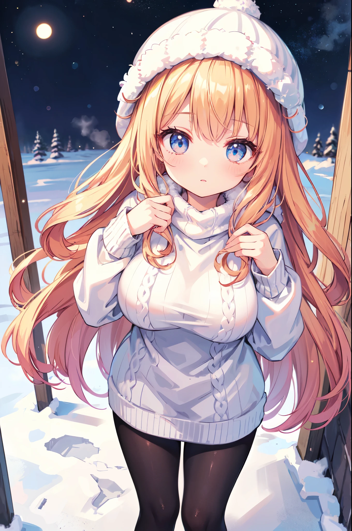 Very large O cup breasts、Shapely breasts 、 Show off your breasts、Silky shiny skin、sexy, Very beautiful lovely face、Cute Face、 Gorgeous silky blonde hair、pale blue eyes、 Bangs swaying in front of the face、A beautiful and cute 20-year-old woman、 Big and ample breasts、 she spreads her legs wide and flaunts、Showing very large breasts、 Plump、Super glamorous、Are fat、Bigfoot、Big body、 Chubby、Beautiful thighs、Low - Angle、Scene looking up from below、 Chubby weighs 120kg、 Fat guy、cute、smile、Very glamorous、Fishnet tights、Nordic women、nude、Beautiful clear white skin、ponytail、Wearing a grey sweater、Snow Scene、Japanese countryside、Akita Prefecture in Winter、blue sky