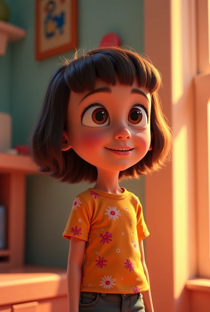 a beautiful child smiling, high quality