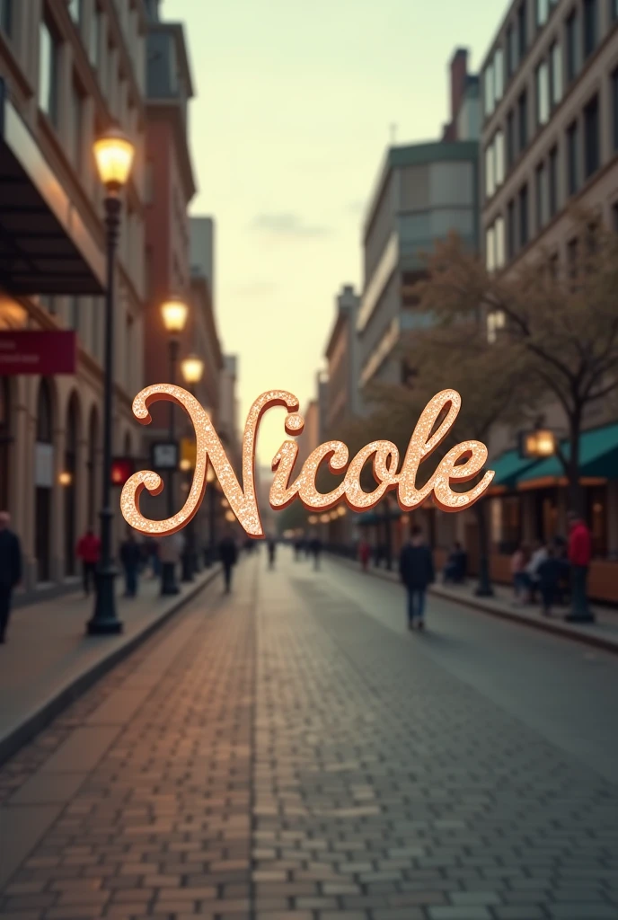 Make a cliché. I want a mini picture of my YouTube channel with Nicole's inscription in the middle on a street and the side of the book filter from the Stock Street pattern