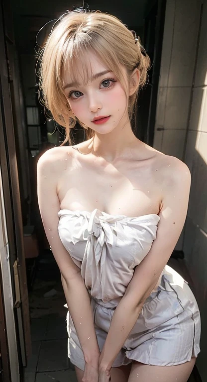 change character anime photos into realistic photos, 4k, with maximum detail, high resolution, clear display, HD quality, perfect photo, realistic, detailed, quality, perfect, ultra hight, one photo, same style, detailed focus ,potret premium , detail skin