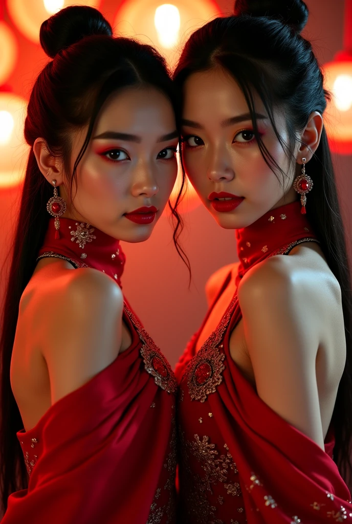 nakeness,lesbian