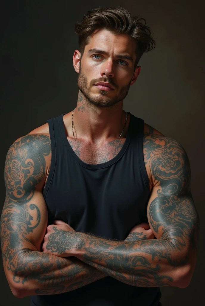 Showing chest