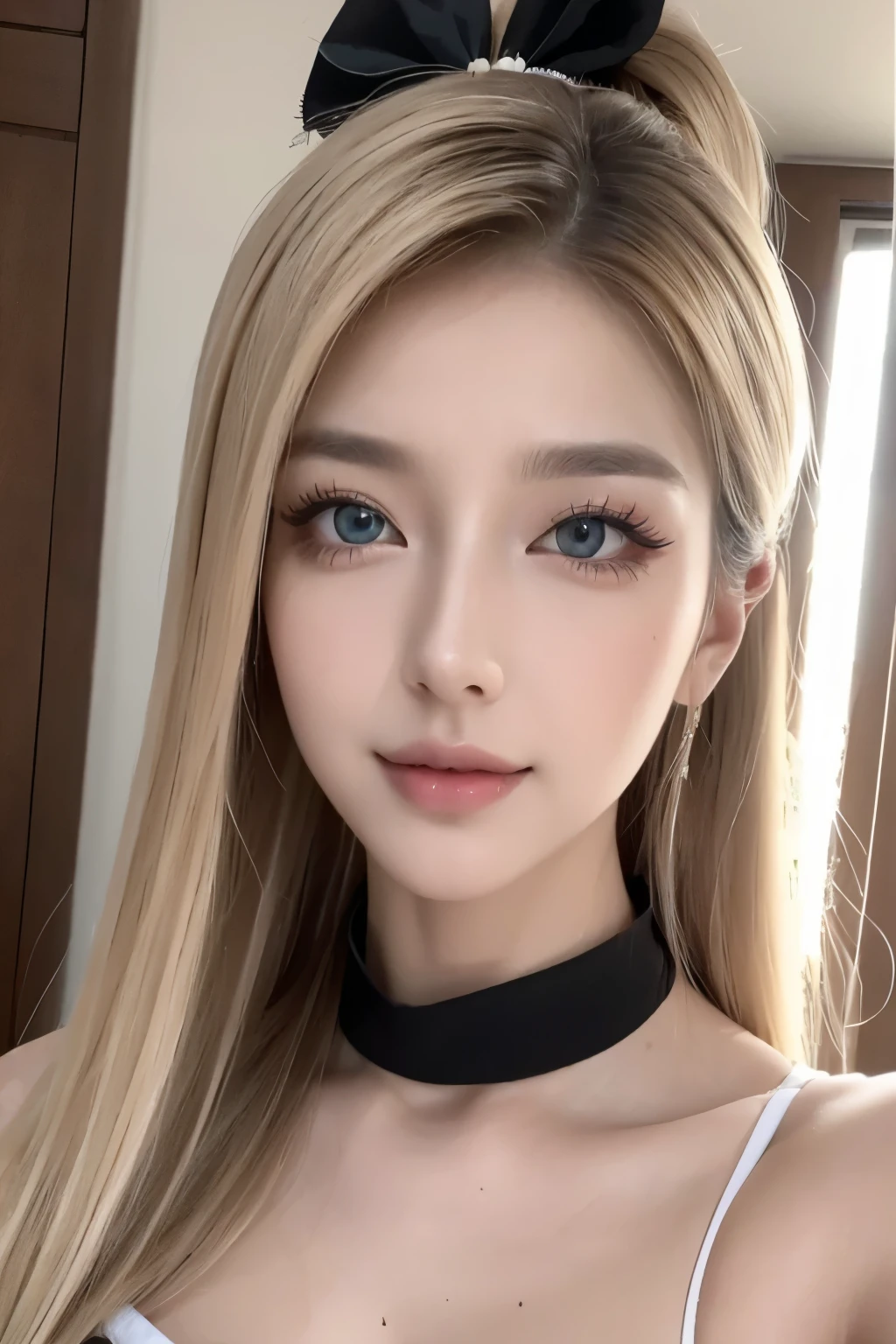 Masterpiece, top quality, ultra highres,8k,16k, Delicate photos , Sharp Lines, sharp concentration, ( perfect anatomy:1.5), RAW Photo , resolution, is present , Super Detail, sharp concentration, RAW Photo ,white,Cang,black,Super high resolution,break,
dynamic angle,
Energetic girl,1 girl,
mature face , Very sexy girl, girl,woman, perfect face, a beautiful 25yo woman,
blond hair,silky hair,( Tan Skin:1.2),
Sapphire Eyes, eyelashes, mascara, Eyelash extensions, , glamorous, skindentation,
Beautiful skin, sweat, steam,
bright bright face , naughty face on wet vagina, bewitching smile, staring at viewers ,
break,
large breasts,huge breasts,beautiful detail,Beautiful woman,
BREAK,
ponytail,ribbon, big breasts,
cheerleader uniform,colorful cheerleading outfit,holding large pom-poms in both hands,with many frills,topknot,
bokeh, portrait,
break,
cowboy shot,(dynamic pose:1.3),smile,Cheerleading dance, dance, revolution, jumping ,Dancing with one leg raised, stadium ground ,