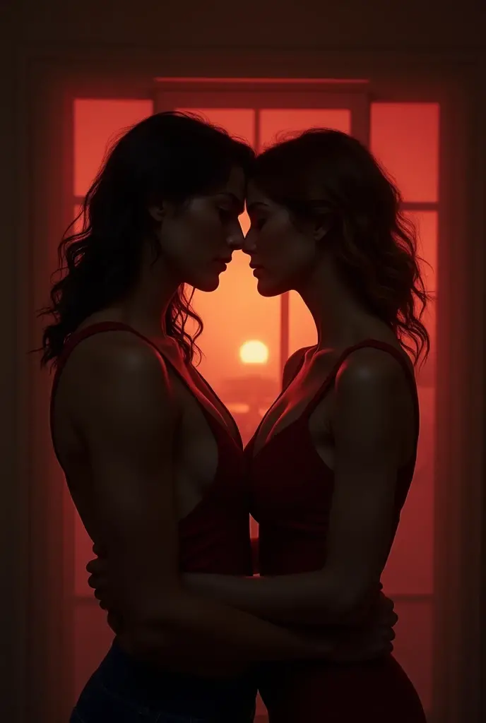 a woman in sexy lingerie walking towards the camera, naked woman crawling towards camera, woman walking holding leash attached to woman crawling's collar, corridor at home, 8k, highres, photorealistic, extremely detailed, vivid colors, dramatic lighting, beautiful detailed eyes, beautiful detailed lips, extremely detailed face and body