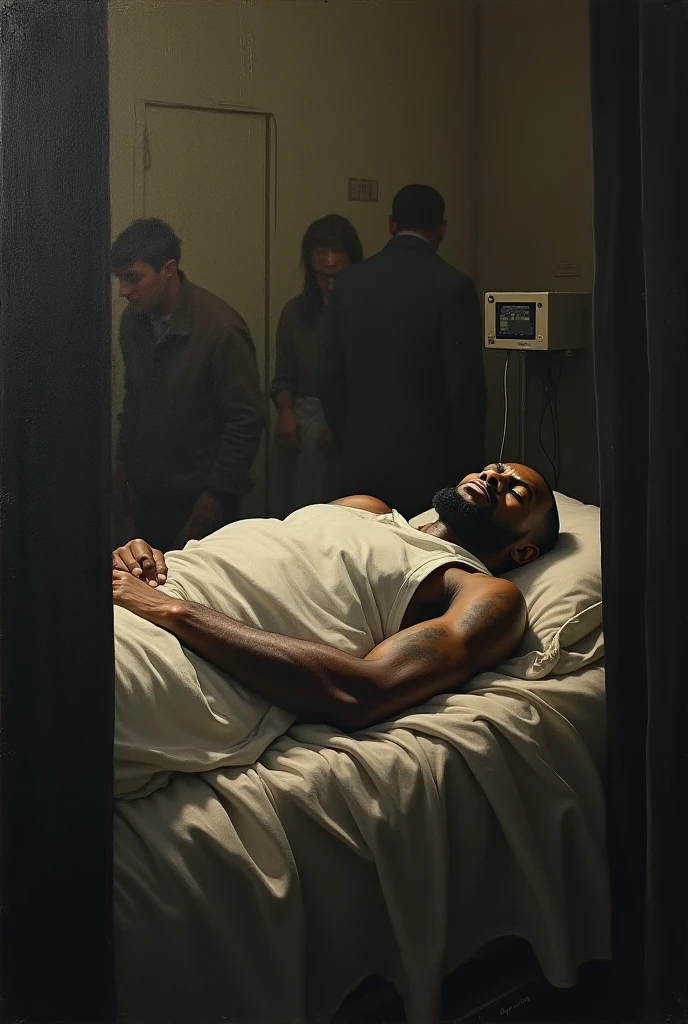 chiaroscuro technique on sensual illustration of an arafed man resting in white blanket, sexy masculine, model with attractive body, inspired by Ludovit Fulla, mid-shot of a hunky, the model draped in flowing, thick oil painting by Harumi Hironaka, extremely soft colors, vibrant, highly detailed, malcolm liepke painting, oil on canvas, high contrast, dramatic, refined, tonal, Create high contrast between light and shadow by Leon Polk Smith, memphis abstract minimal art, graphic shapes, minimal art, blue and red, minimal art style, bauhaus art, inspired by El Lissitzky, bold simple shapes, shadow