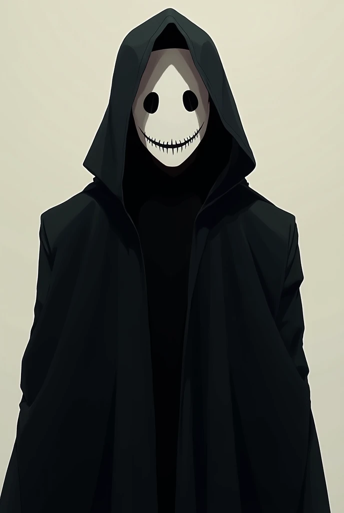 horror film、((Ghostface))、Black hood、White Mask