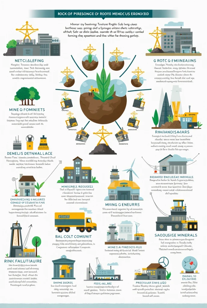 The Importance Of Rocks Importance of mining ( uses of rocks and minerals) Digital poster ...