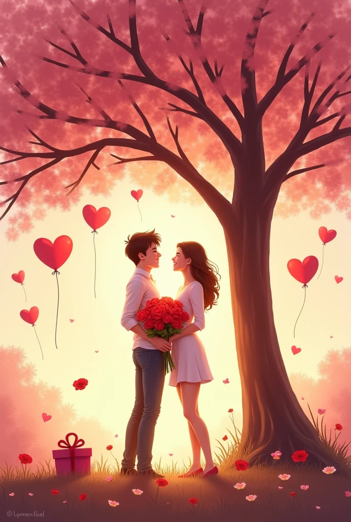 A somewhat creative image related to Valentine's Day