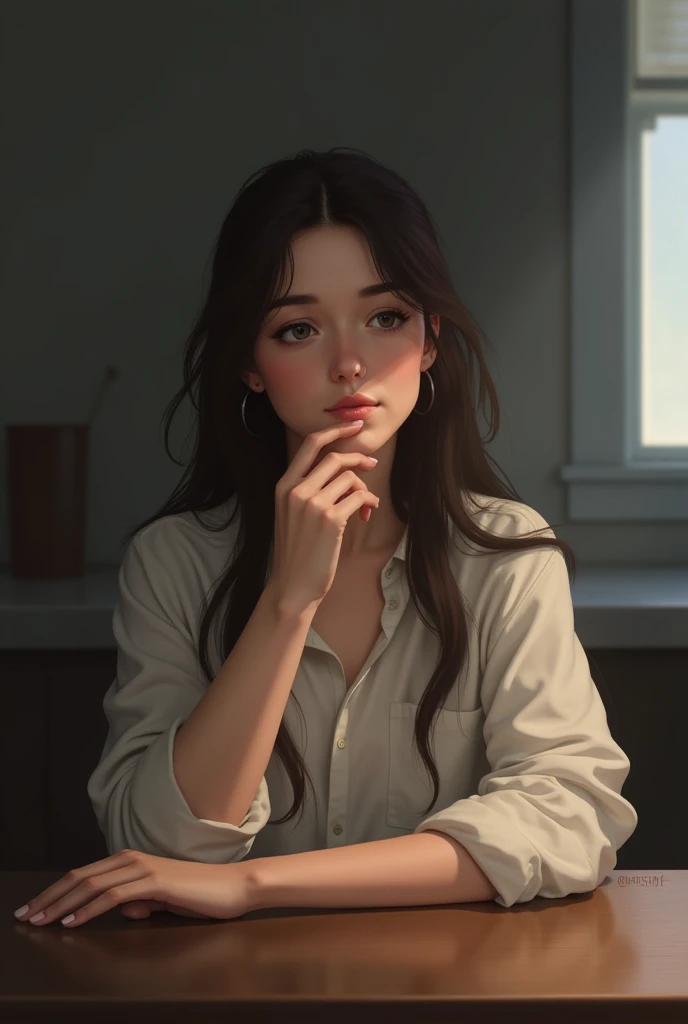 (RAW photo, best quality), (realistic, photo-realistic:1.3),best quality,highly detailed,masterpiece,ultra-detailed,illustration,1girl,upper_body,dynamic angle,world masterpiece theater,messy_long_hair,best quality,extremely detailed CG unity 8k wallpaper,ink,Amazing,cinematic lighting,lens_flare, dunhuang_style