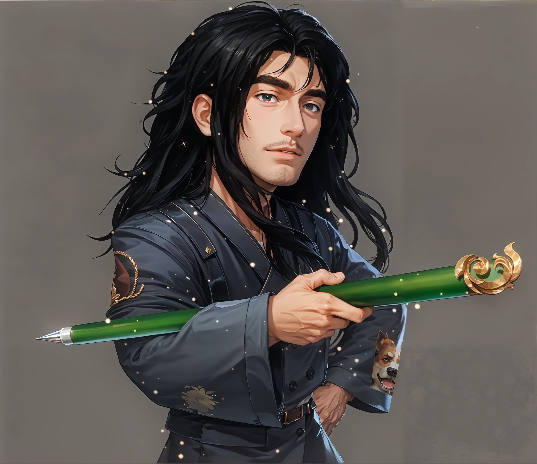 with jade weapons ,boy, high quality , 20 years old , A anime boy with close - upward-looking eyes ,Dog beating sticks, wearing a worn dress , ancient man in a car, beautiful eyes ,Stephen Chow2. 5D beautiful original picture , beitemian, wlopwangling, ttguweiz , fugtrup, Fraction_9, Fraction_8_up, Fraction_7_up, A little boy with close - up eyes, shining eyes, close - up, looking ahead with two eyes , Fraction_9, Fraction_8_up, Fraction_7_up, 一个 Handsome男子的超写实超细节照片,( best quality,4K, 8,000, high resolution , masterpiece :1.2), Super Fine ,(Hand-drawn,Photo original painting ,Hand-drawn:1.37), 24 years old, man,Stephen Chow, ,Beautiful anime,portrait,Strong,male, dark hair , sharp chin , charming eyes , perfectly combed hair , cool anime costume , confident expression , bright colors throughout the body, dynamic lighting , Has a cold expression and wears a sophisticated, high-standard suit. 中国演员导演Stephen Chow,Stephen Chow,handsome气的长发造型,Three-dimensional facial features,Deep eyes ,,male焦点, alone, alone focus, masterpiece,Fraction_9,Fraction_8_up,Fraction_7_up, actual ,金 Extreme Detailed Description ,Professional, Bright Colors , dramatic lighting , Light and Dark Contrast,Stephen Chow,脸庞精致handsome气, handsome,Stephen Chow, Stephen Chow,star,(absurdres, high resolution , super detailed ), (1 名male, Stephen Chow, aldult,handsome气的脸,Well-defined, Deep eyes ,deep feeling, tall and strong man, Broad shoulders , Handsome), grey hair,Dark eyes, (square jaw , Thick neck, Thick eyebrows), humanoid dogs ,handsome气Stephen Chow , extremely detailed facial , upper body, masterpiece, top quality,Hand-drawn风格人物角色, best quality , Official Art , Stephen Chow,脸庞精致handsome气,电影Actor,Stephen Chowstar, Beautiful eyes , Beautiful face , extremely detailed eyes and face , masterpiece, high quality, Perfect Face , ,Perfect Fingers, Perfect Anatomy , Perfect Arms, 男star,handsome气的脸庞, Actor,Hand-drawn风格人物角色,2.5D, ( Highest Quality ,16K, high resolution , masterpiece:1.2), super detailed,(Hand-drawn风格人物角色, realistic :1.37),HDR, Ultra HD, studio lighting ,Super Fine的绘画, clearly focused, Physically Based Rendering , Extreme Detailed Description ,Professional, Bright Colors , dramatic lighting , Light and Dark Contrast, Mystery,joy,, Surrealism ,