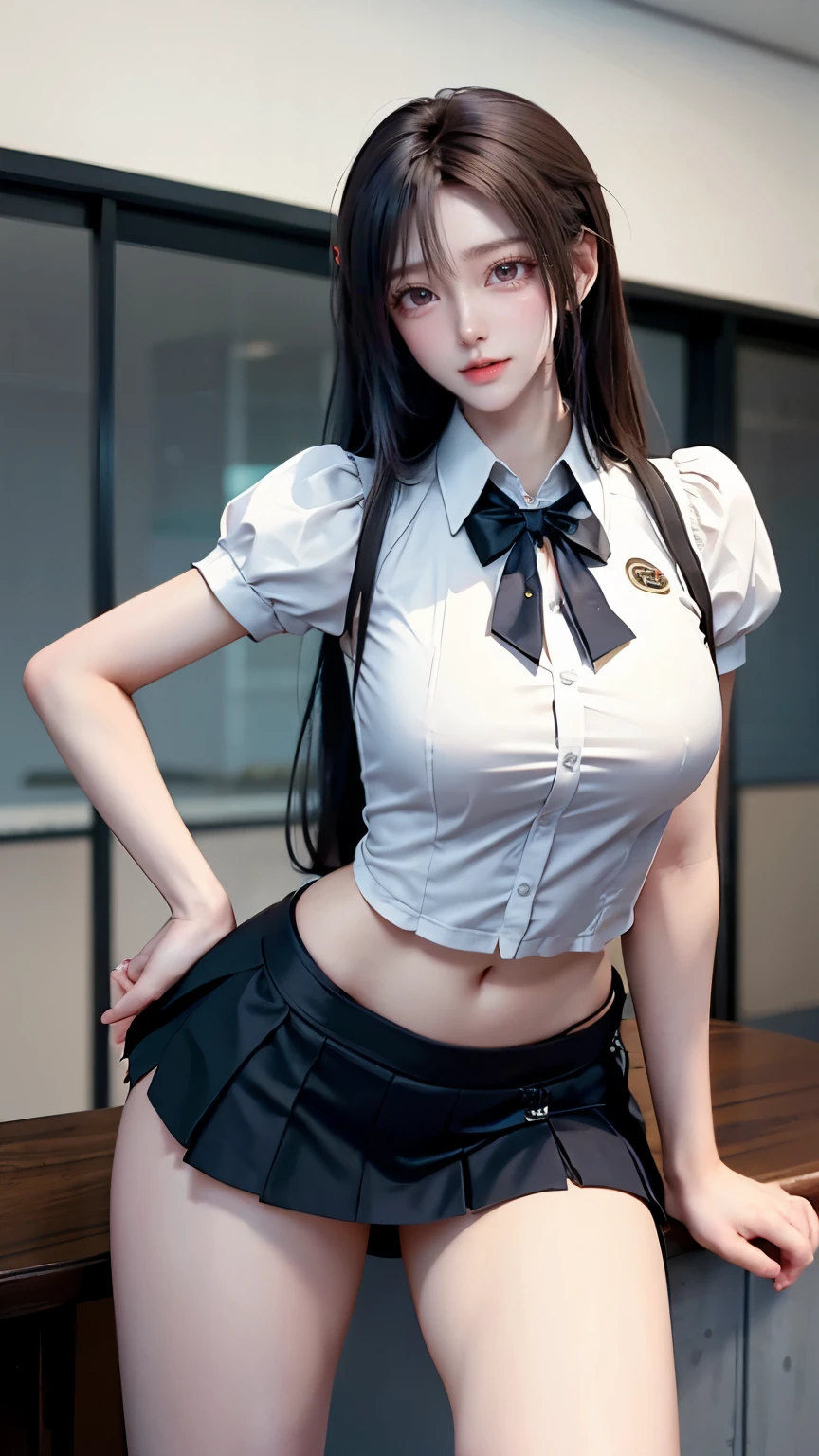 1girl、1boy、Supermodel、perfect shape、Muchimuchi、、、Thighhighs、beautiful feet、Military Lolita、mini skirt、girl rides guy's face with her ass、smiling girl