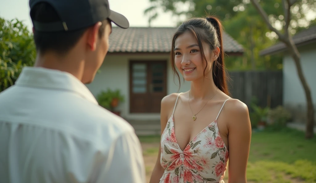 ((Best Quality, 8K, Masterpiece:)), Focus, realistic, A stunning high-resolution, vibrant photograph of 15 old young indonesian girl wear open see through javanese wedding dress, laughing,surrounded by men, multiple men, men embracing her shoulder ,sexy aura, erotic mood,at outdoor wedding party,realistic photo, full body shot,The background is slightly blurred to keep the focus on her, creating a beautiful bokeh effect. soft sunlight filtering through,