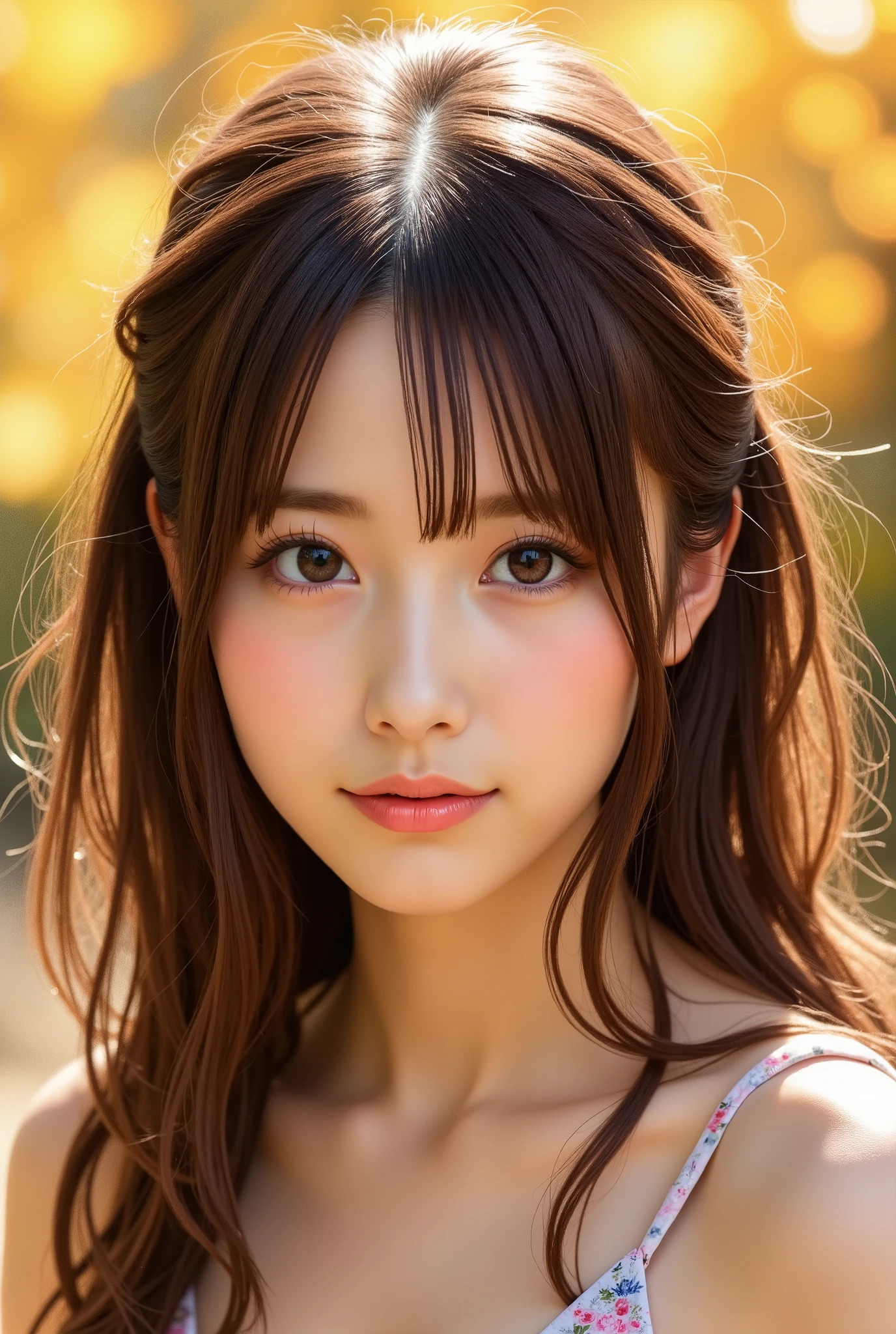impressionist painting of a beautiful woman with long hair, soft lighting, and warm tones, in the style of an impressionist masters, bold and expressive brushstrokes --ar 1:2 --stylize 750