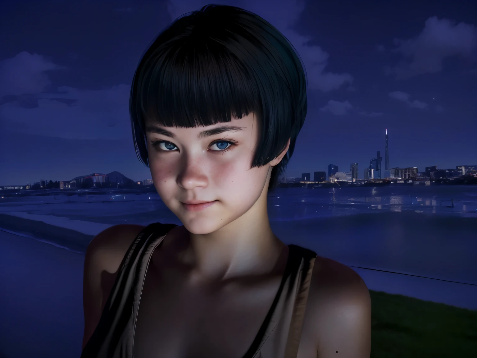 photorealistic,realistic, solo, photorealistic, best quality, ultra high res,
short curly blonde hair, big blue eyes, cheerful expression, curvy figure,((black_kimono)), extremely_clothes
beautiful, masterpiece, best quality, extremely detailed face, perfect lighting, solo,1girl,
best quality, ultra high res, photorealistic,
ultra detailed,
masterpiece, best quality,
suzy1,