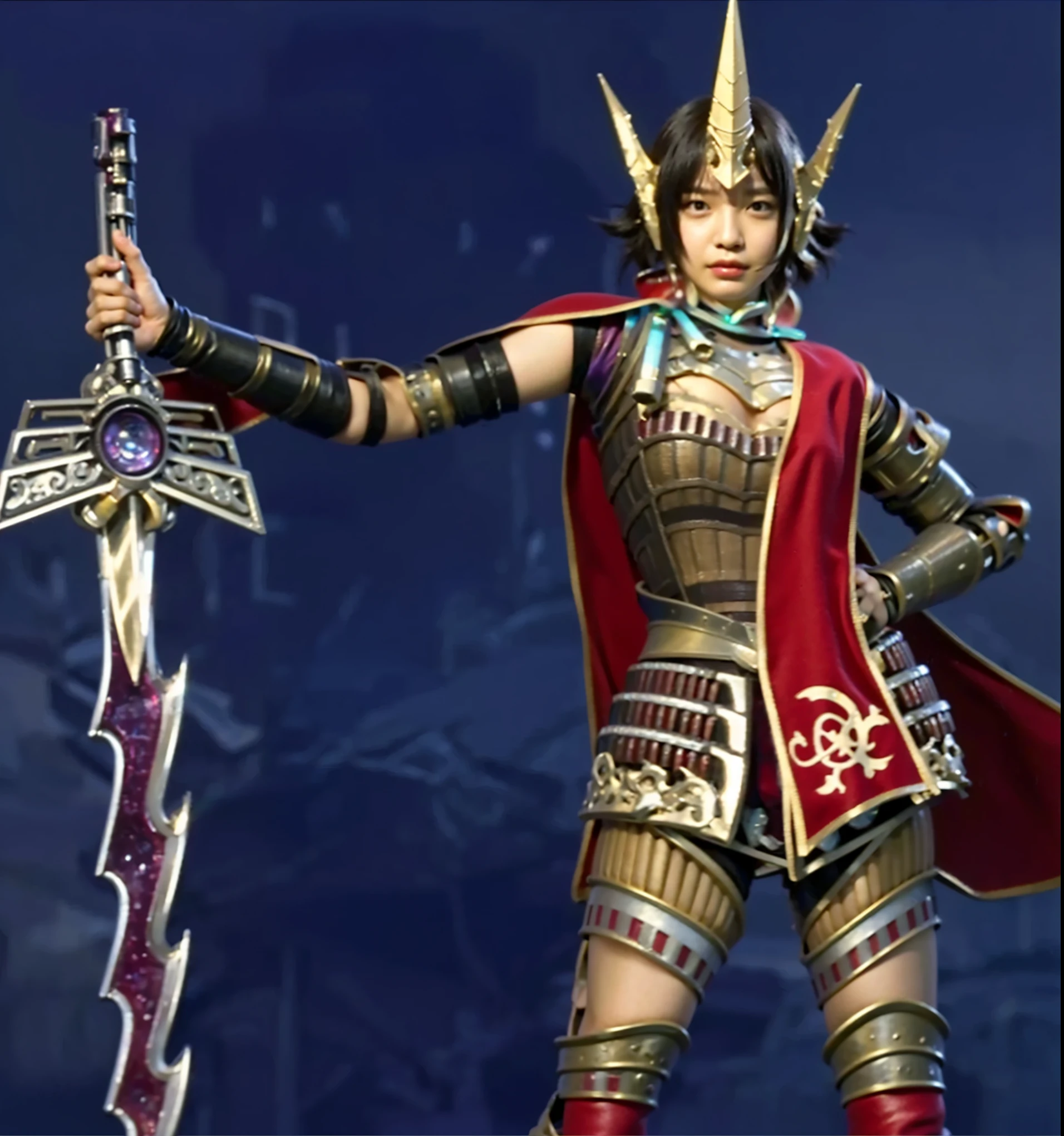 (Completely live action:1.37), (Amazingly realistic textures:1.37), (masterpiece, best quality:1.2), (8k uhd, 16k, 32k, ultra high res), amazingly realistic skin, amazingly realistic photo, superrealism, (photorealistic:1.37), (RAW photo), ultimately realistic, (ultimately realistic all details), (ultimately realistic all textures), super realistic lighting, super realistic shadow, (japanese girl:1.5), ((young face)), smiling, happy, super realistic face, ultimately realistic skin, ultimately realistic eyes, (amazing droopy eye makeup:1.35), ultimately realistic background, ultimately realistic detail up, kkw-ph1, ((amazing droopy eyes, cyberpunk-style cyborg girl, amazingly intricate details, Anatomically perfect hands, mechanical body, silver knight armor, ultra glossy texture, long canine tooth, red eyes))