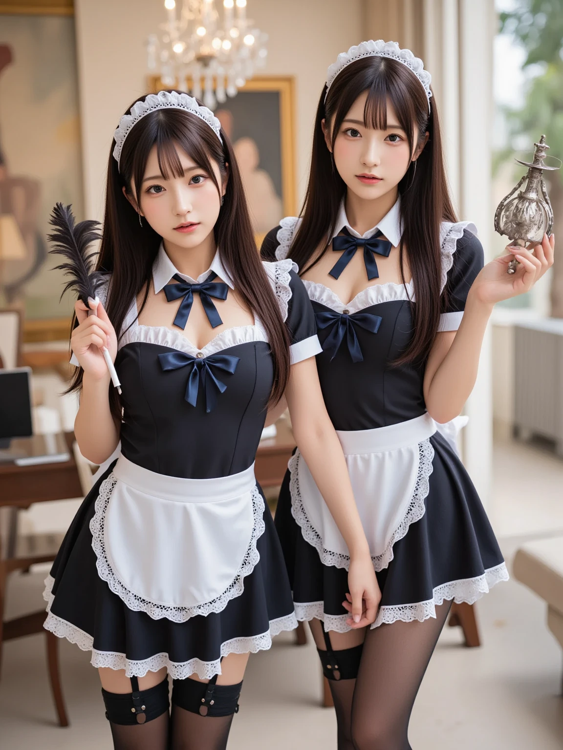 Alice By actress Maid clothes Sex Women Love each other
