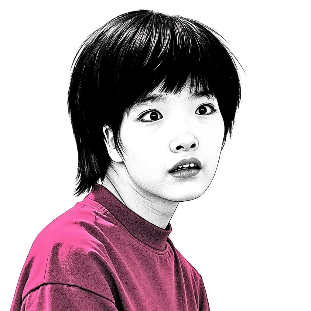 ( top quality,  sketch:1.2), by Nomi, illustrator ,Anime, in the seat,  detailed lips , ,custom, (background dark monochrome ),Neon Hair, Textures Cropping ,  Masterpiece, Retro classic style, Noir Dark, art,  sketch book, (:1.75 Neon:1.32), Bad Girl ,  dark shadows  