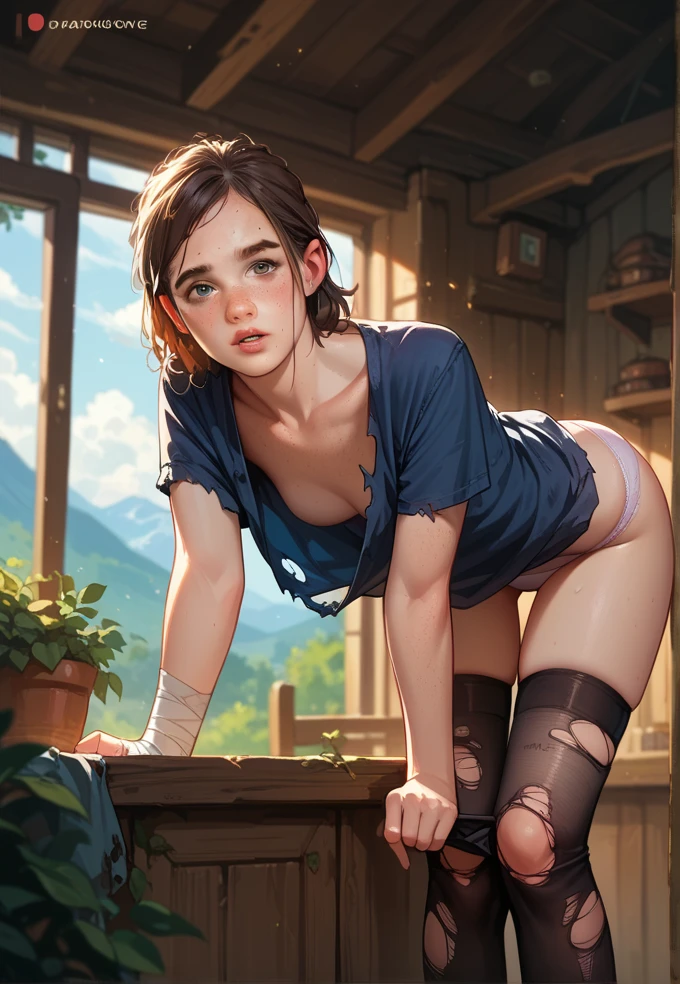 (small breasts:1.2), (perky chest:1.2), (pointed chest:1.2), (Pudding cake magazine cover:1.3),(from above:1.0),(shoot from the side:1.1),masterpiece, 1girl, Amazing Cleavage:1.1, thin waist, optimum,tmasterpiece,hight resolution,best qualtiy,hyper HD,super detailing,awardwinning,a 18yo cute girl,(The upper part of the body),anatomy correct,Beautiful Black miniskirt,garters,Gaze,Small face,bangss,holster,Beautuful Women,hands up,leg holster,Gaze,black boots,Cowboy Shot,cute face,a blond,Longhaire,Twin-tailed,Braids, Hairline,(scarlet eyes),long eyelasher,Hanging eye corners,White skin of the, ((see through camisole:1.1)), ((Sheer nipples:1.0)),Rocket Tits,(Slim body),smile,seductive weak smiling,(with sparkling eyes and a contagious smile),little open mouth, Looking at Viewer,