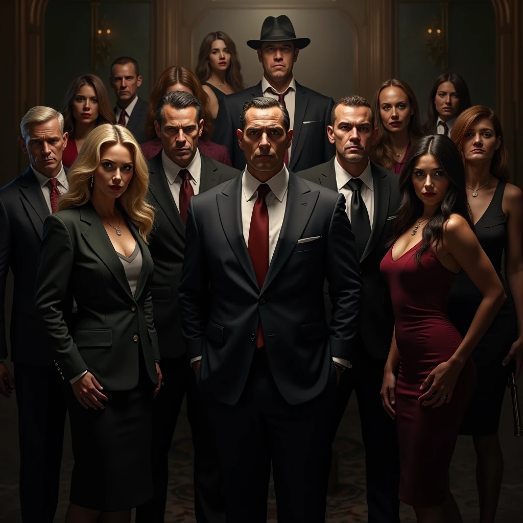 Genera una foto de murder mystery 2 en la vida real